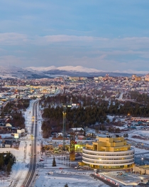 Kiruna mining town polar Sweden