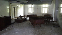 Kitchen equipment Abandoned Soviet Barracks Juterborg Germany