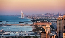 km of Dubais beachfront by Daniel Cheong 