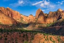 Kolob Canyon the lesser known part of Zion National Park 