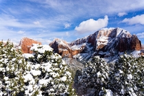 Kolob Canyons part of Zion National Park Utah 