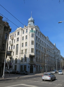 Kremer Apartments - circa  - first elevator in the city and an Art Nouveau gem - Vilnius Lithuania