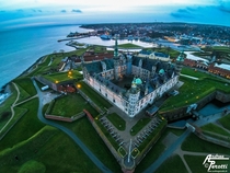 Kronborg Castle Helsingr Denmark aka Elsinore in Hamlet