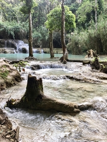 Kuang Si Waterfall Laos 