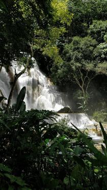 Kuang Si waterfalls Laos 