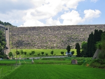 Kurokawa Dam of the Okutataragi Pumped Storage Power Station 