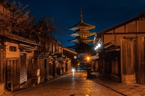 Kyoto Japan at Night 