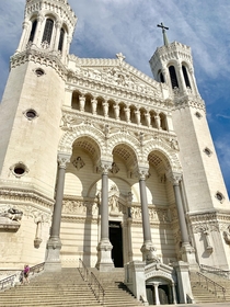 La Basilique Notre Dame de Fourvire Lyon France 