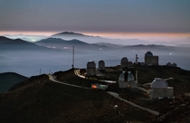 La Silla Observatory at dusk 