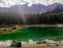 Lago di Carezza South Tyrol Italy 