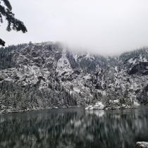 Lake Angeles in October Olympic National Park 