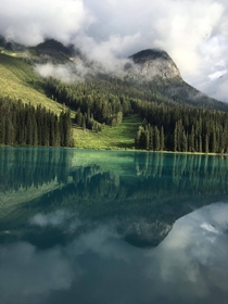 Lake Emerald - Yoho National Park Canada photographed on iPhone 