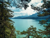 Lake Fuschl in Austria 