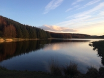 Lake in the Scottish Lowlands  x