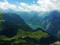 Lake Knigssee Berchtesgaden National Park Germany 