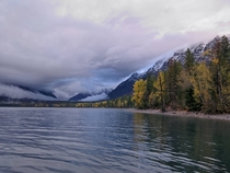 Lake McDonald Glacier National Park Mid October 