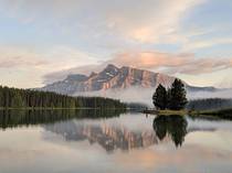 Lake Minnewanka Banff National Park AB Canada 