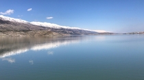 Lake Qaroun Lebanon  - x