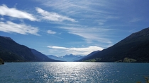 Lake Reschen South Tyrol  x