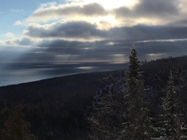 Lake Superior from Oberg Mountain III MN 