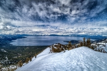 Lake Tahoe from Incline Peak 