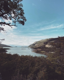 Lapataia Bay  Tierra del Fuego National Park Argentina 