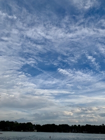 Last bit of summer sky in Wisconsin