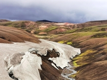 Laugavegur trail Iceland 