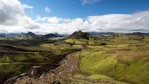 Laugavegur trail Iceland 
