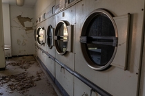 Laundry room in a Pennsylvania state prison 