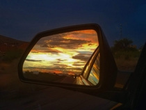 Leaving the sun behind in Arizona