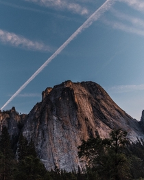 Leaving Yosemite National Park 