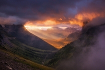 Light of the Wild  Glacier National Park Montana By Nagesh Mahadev