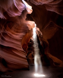 Light Ray in Upper Antelope Canyon 