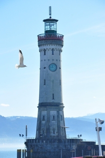 Lighthouse on Lake Constance