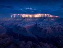 Lightning over the Grand Canyon 