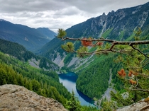 Lindeman Lake from Goat Ridge British Columbia 