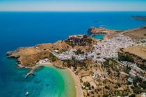Lindos Rhodes island Greece 