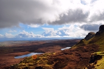 Literally the only  minutes of sunshine Quiraing Isle of Skye  x  
