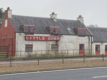 Little chef on the A Scotland