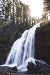 Little Mashel Falls Washington State 