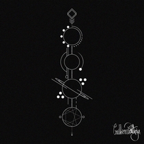 Little planets geometry based on the Space album by sleeping at last did it for a Tattoo Design