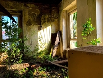 Little scary yet peaceful abandoned hospital near Prague Czechia