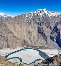 Location Karakoram Mountains Northern Pakistan Indus River from  m height 
