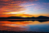 Loch Lomond sunset Scotland 