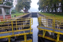 Lock Bergeshvede abandoned since the s - Nordrhein-Westfalen Germany 