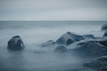Long exposure by the Baltic sea Gvle Sweden 