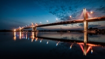 Longest extradosed bridge in Europe - Kwidzy Poland 
