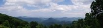 Looking Glass Rock Blue Ridge Mountains North Carolina 