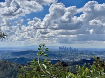 Los Angeles as seen from Scholl Canyon 